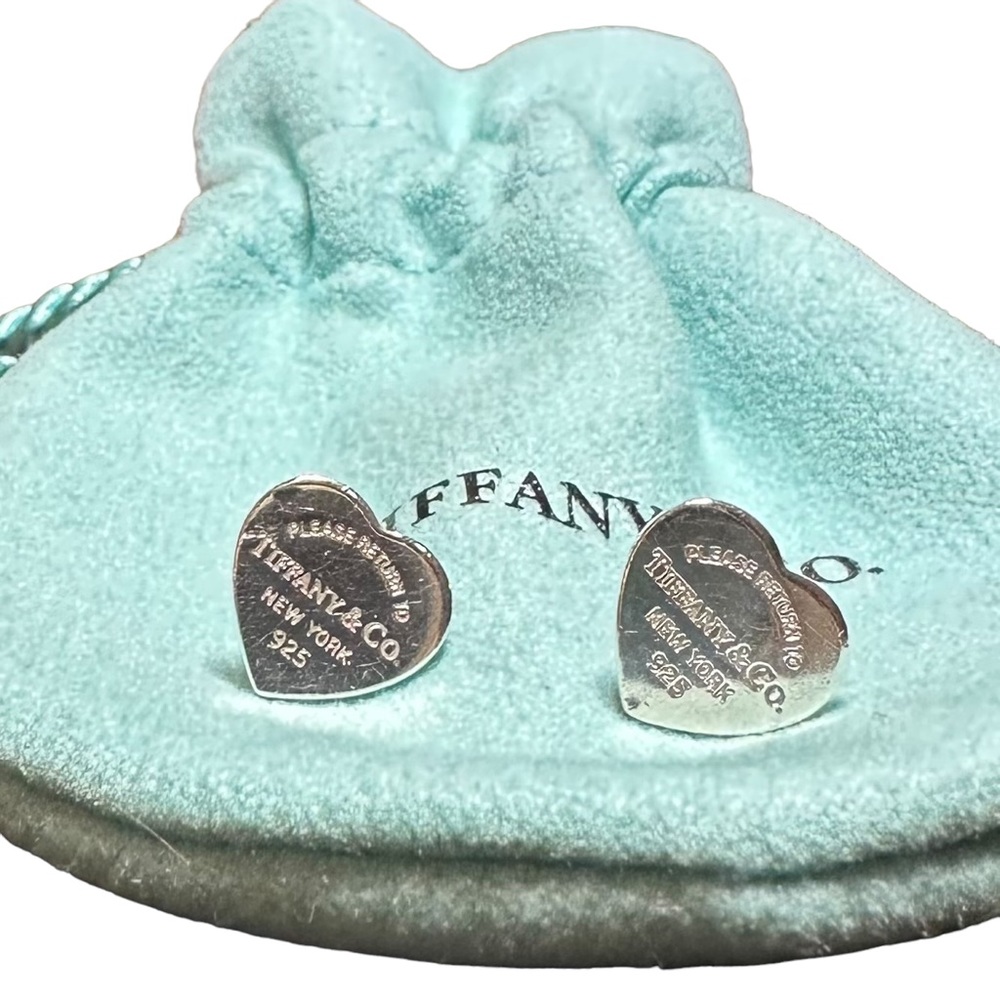 Tiffany and Co. Heart Tag Earrings